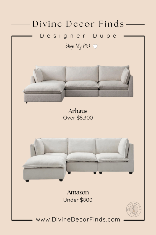 Affordable Luxury: A Stunning Dupe for the Arhaus Owen Sectional