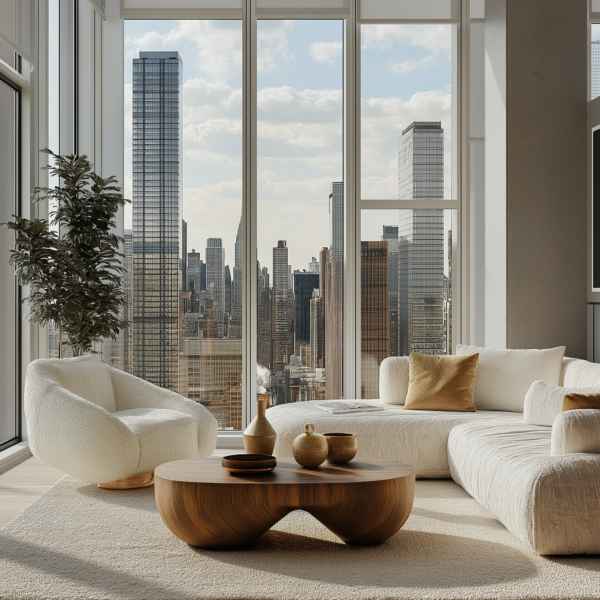 Picture of Transform Your NYC Apartment into an Organic Modern Oasis: High-Rise ...