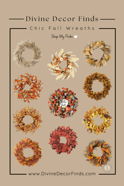 Transform Your Front Door: Chic Fall Wreaths You’ll Love This Season