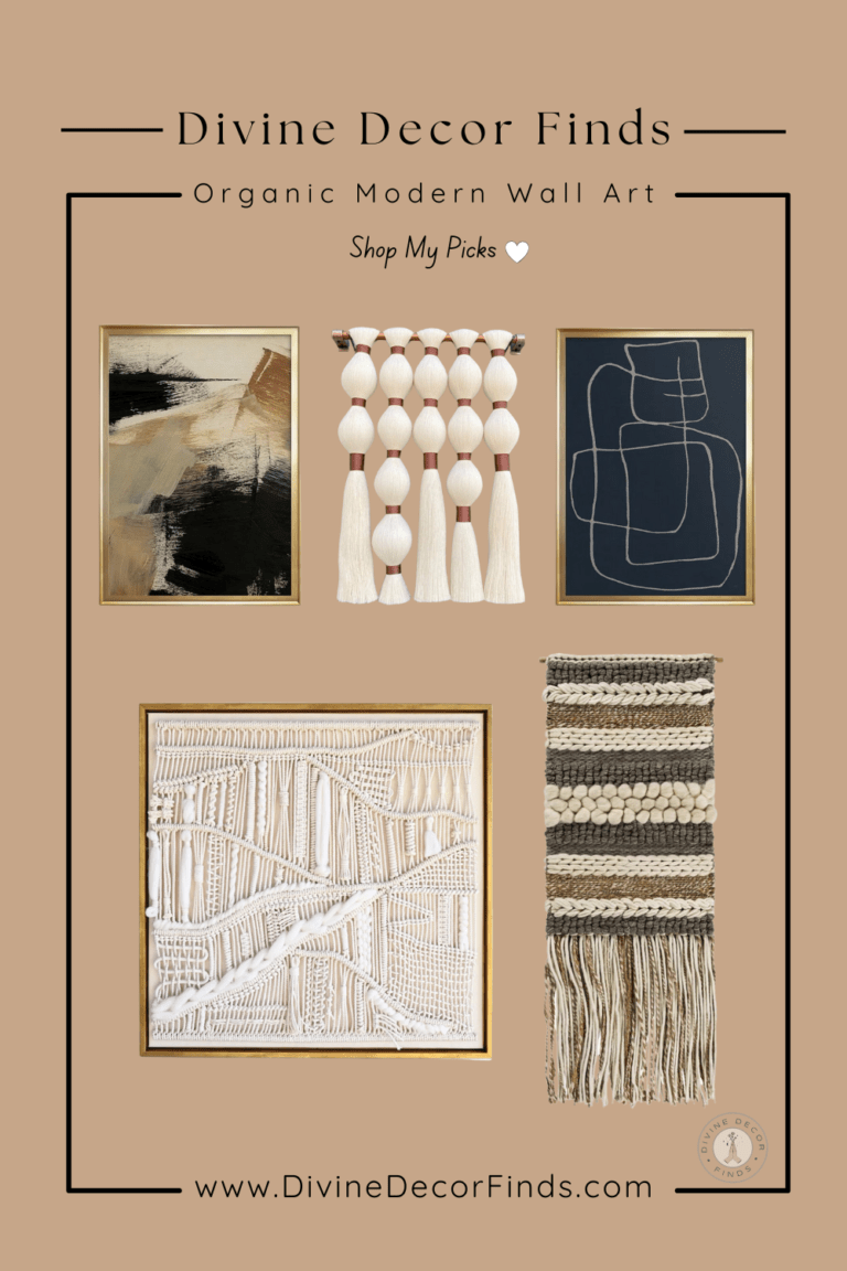 The Art of Organic Modern: Transform Your Walls with Stylish Wall Art ...