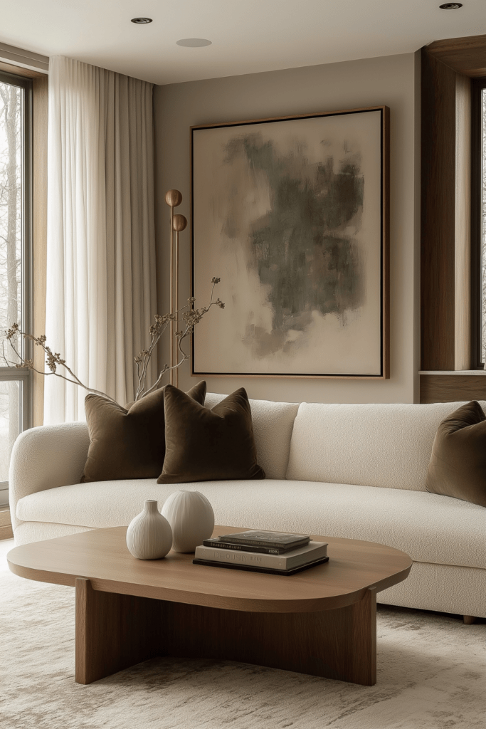 The Art of Quiet Luxury: Organic Modern Design for Tranquil Winter Days ...
