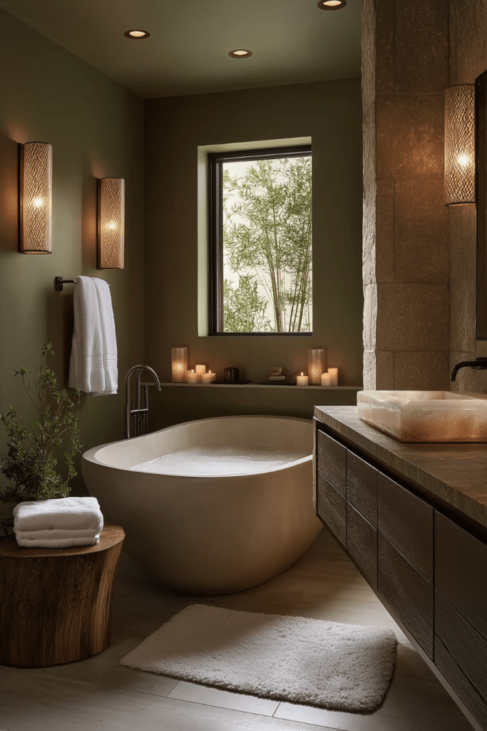 Timeless & Tranquil: Organic Modern Bathrooms That Feel Like a Spa ...