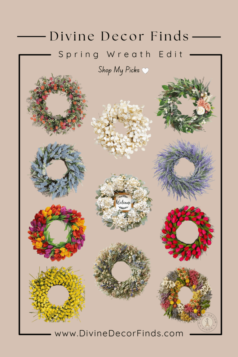 Spring Serenity: Simple, Nature-Inspired Wreaths for a Seasonal Refresh ...