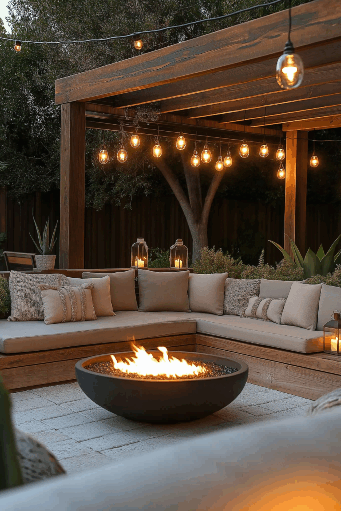 Organic Modern Patio Ideas