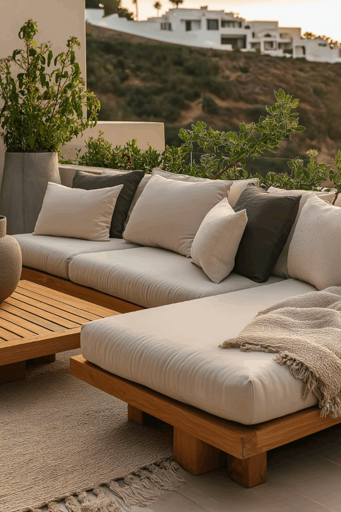 Organic Modern Patio Ideas