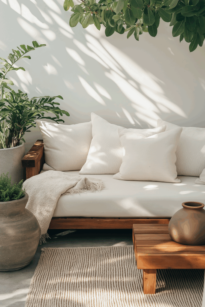 Organic Modern Patio Ideas