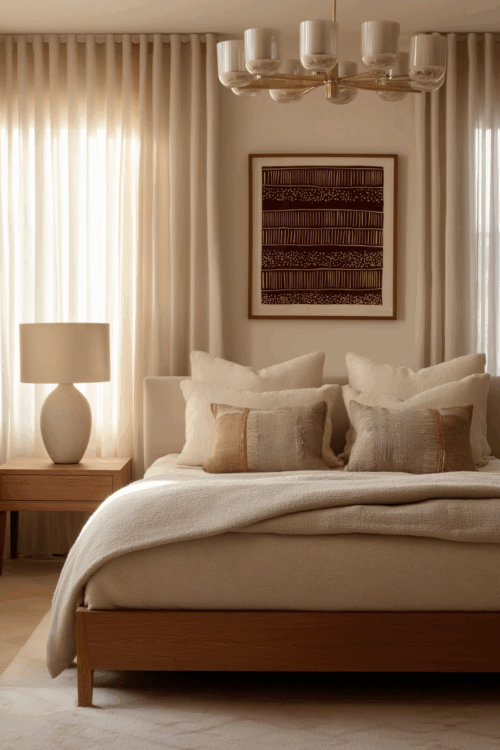Quiet Luxury Bedroom Ideas: Layer Organic Textures for a High-End Feel