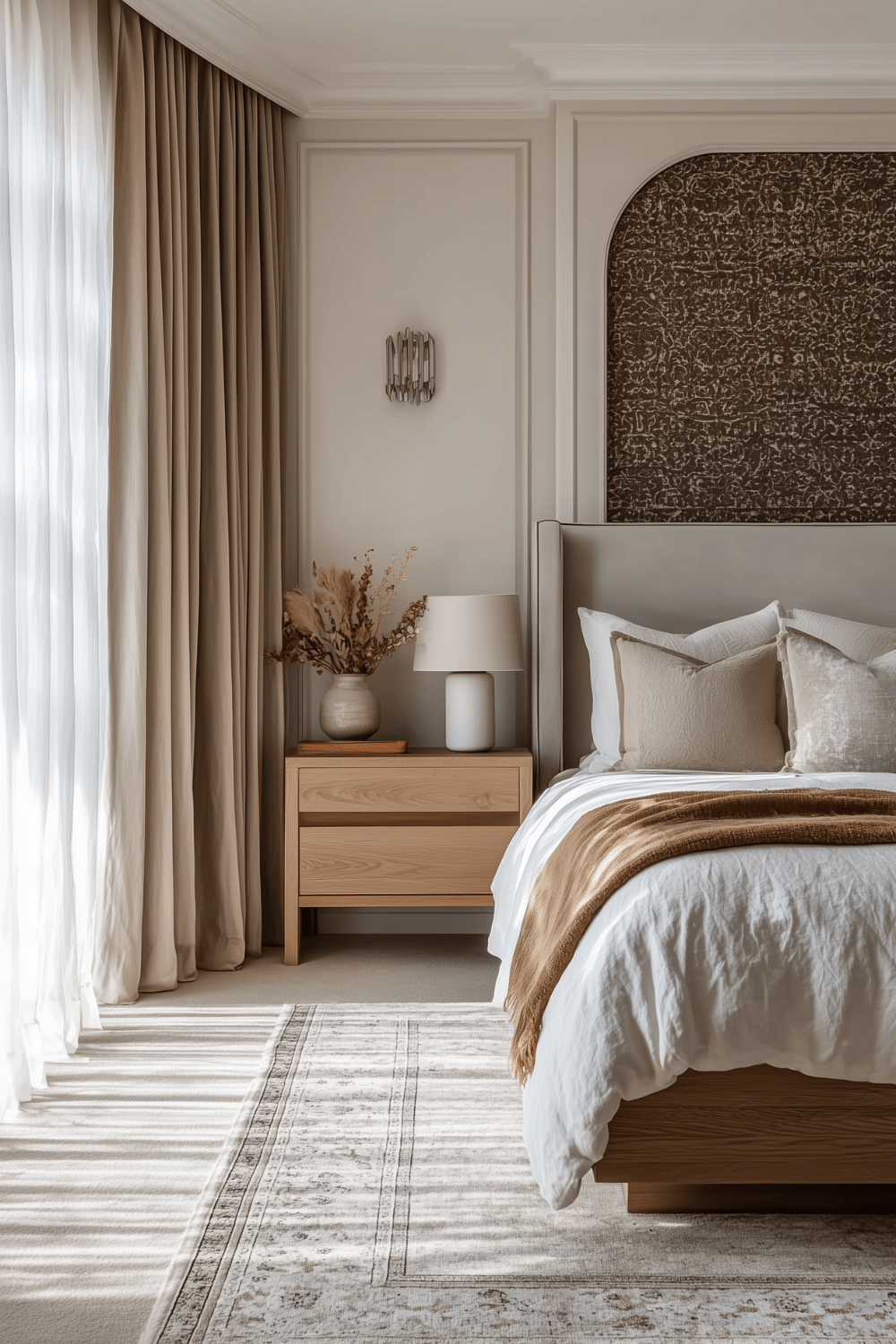Quiet Luxury Bedroom Ideas: Layer Organic Textures for a High-End Feel ...