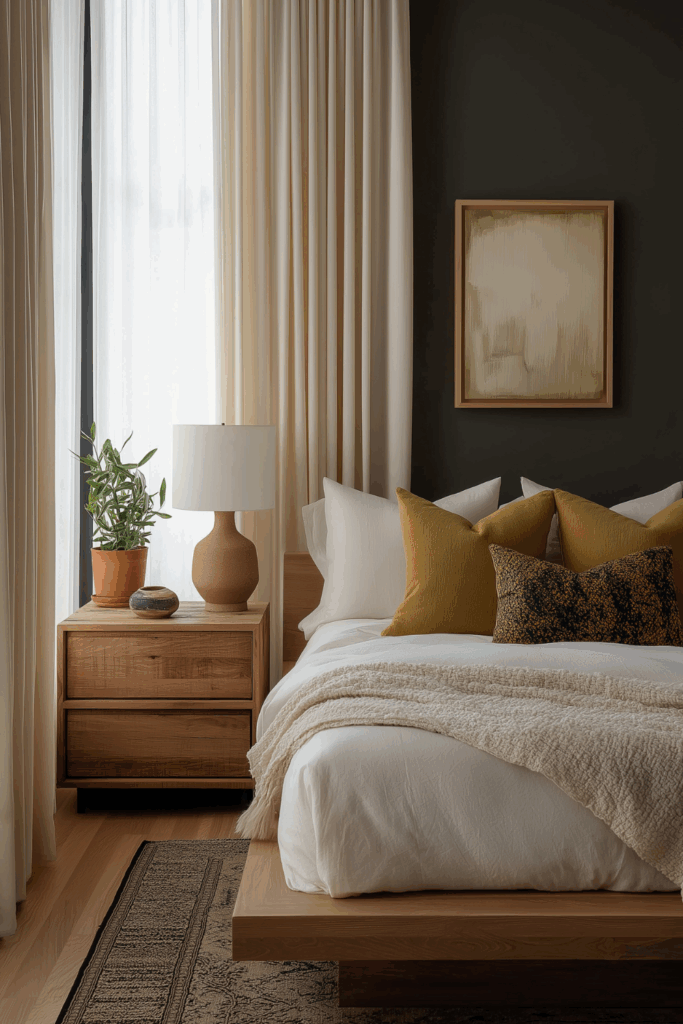 organic modern bedroom ideas