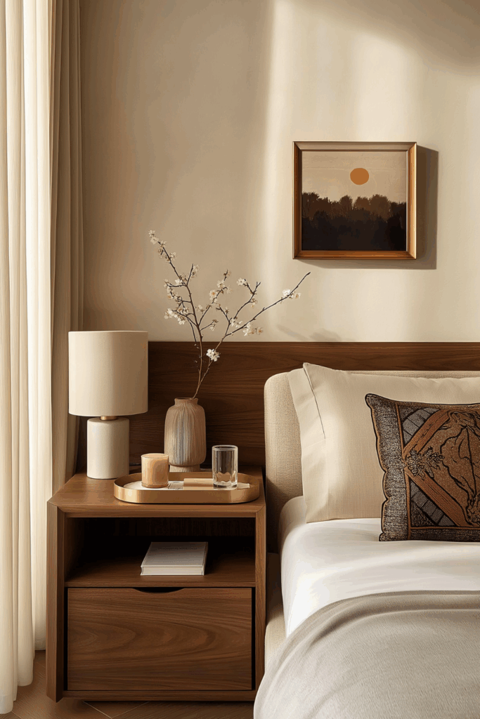 nightstand styling tips