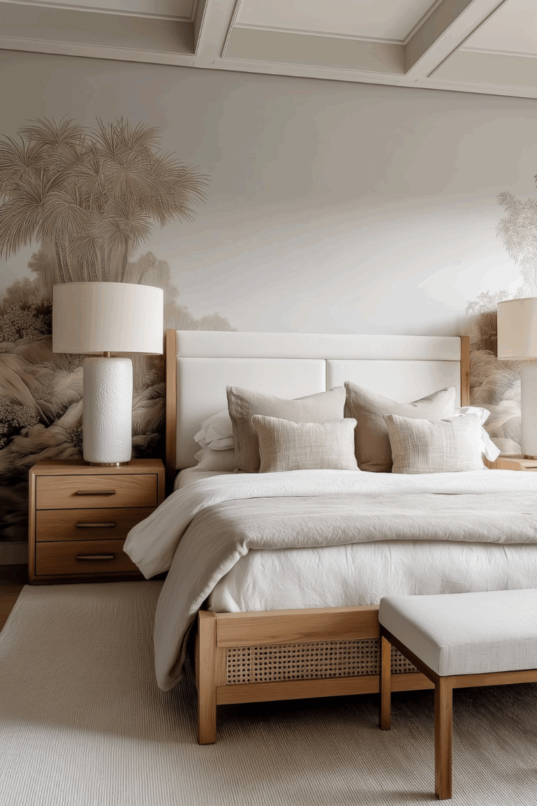 Quiet Luxury Bedroom Ideas: Layer Organic Textures for a High-End Feel ...