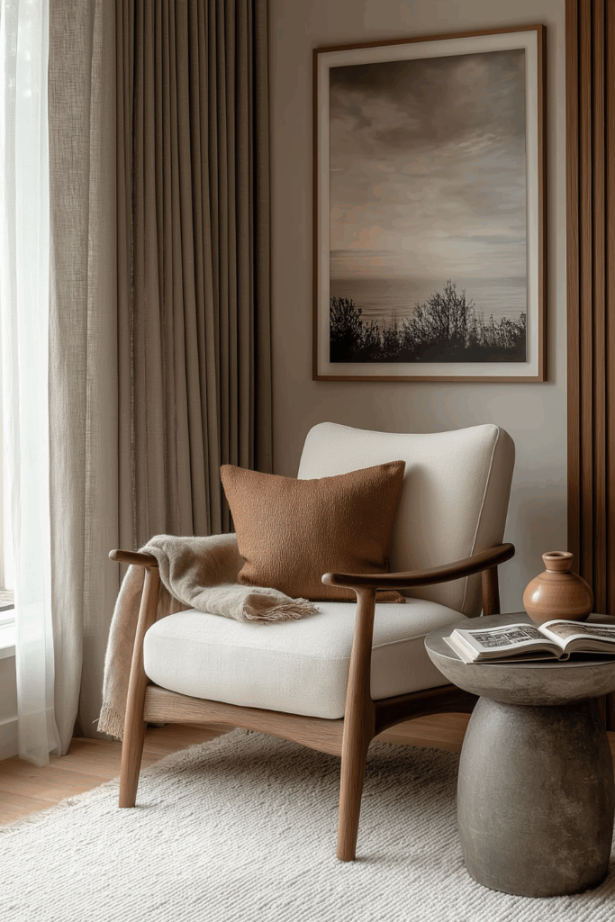 organic modern window treatments