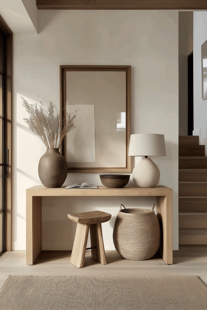 natural wood home decor