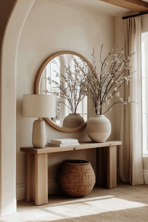 Organic Modern Mirrors: Reflect Light and Style in Your Space
