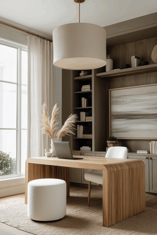 Fresh Look at Design A Home Office Sanctuary Organic Modern Inspo For Calm