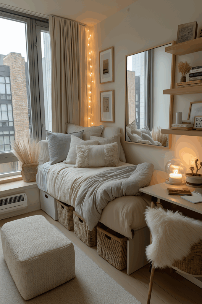 Organic Modern Dorm Room