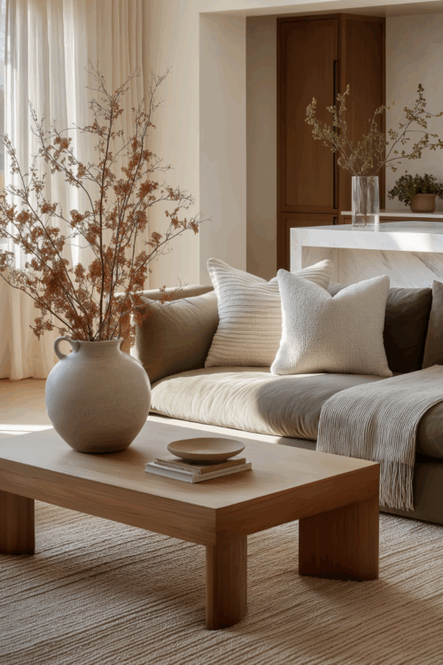 Organic Modern Fall Textiles: Cozy Layers to Transform Your Home