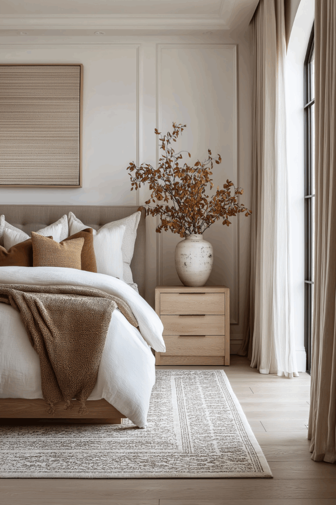 organic modern fall textiles