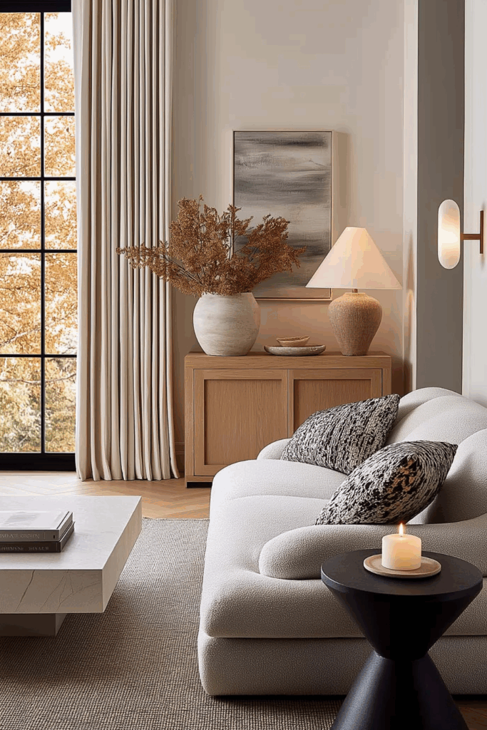 organic modern fall lighting