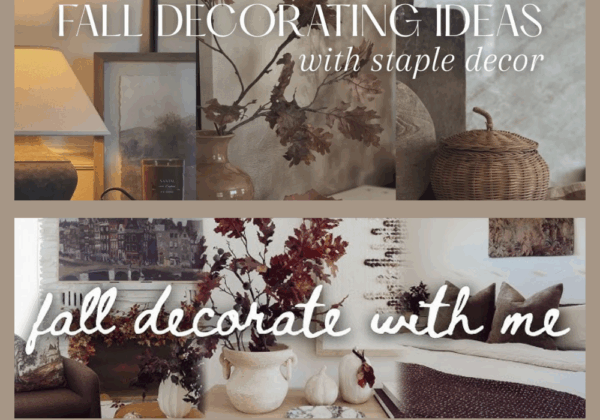 Fall Home Decor Videos
