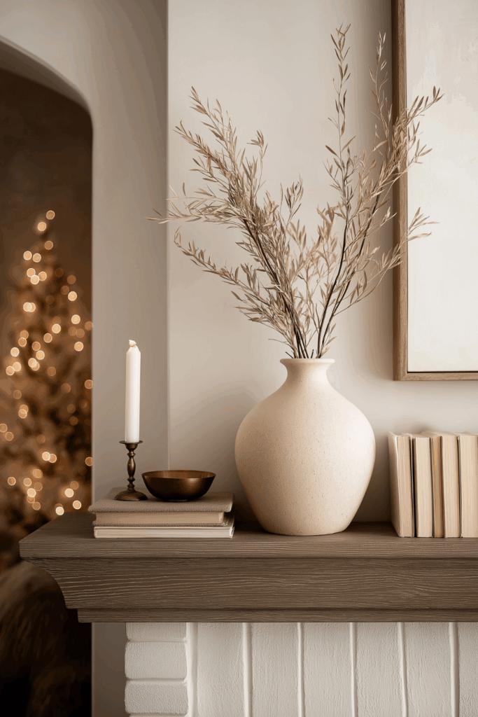 Organic Modern Holiday Decorating