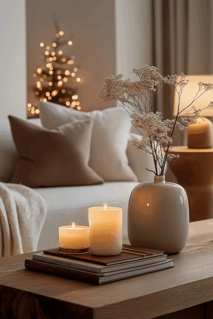 Organic Modern Holiday Decorating