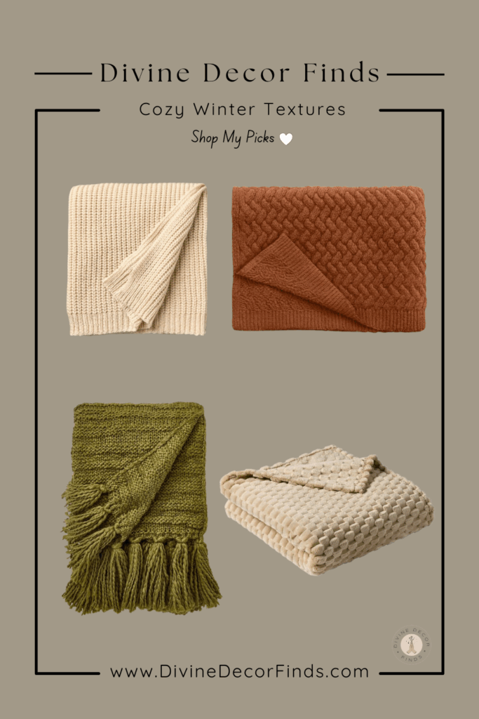 affordable cozy winter decor