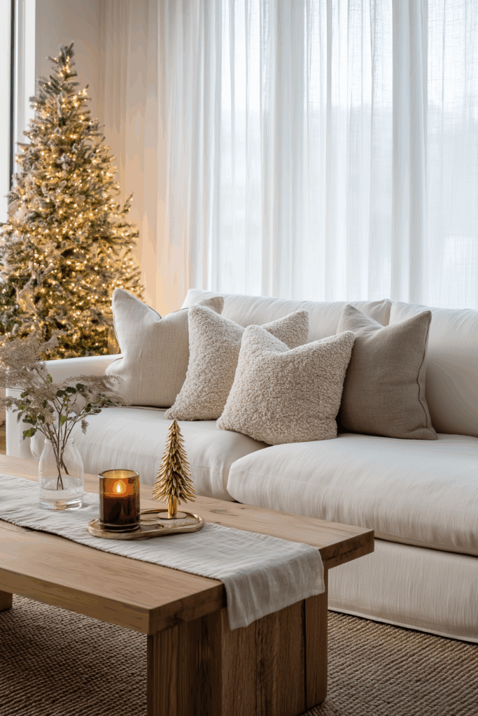Organic Modern Holiday Decorating