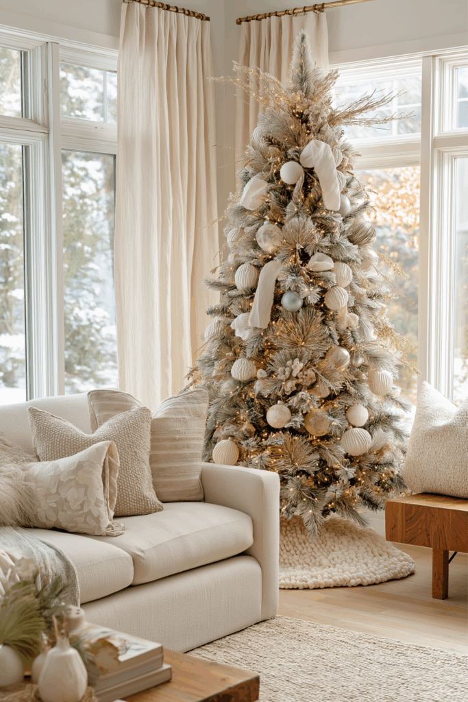 Neutral Christmas Tree Styling