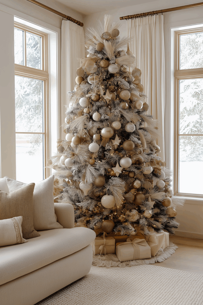 Neutral Christmas Tree Styling