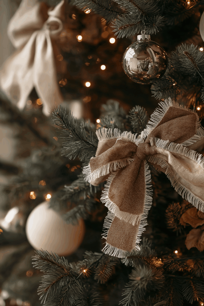 Neutral Christmas Tree Styling