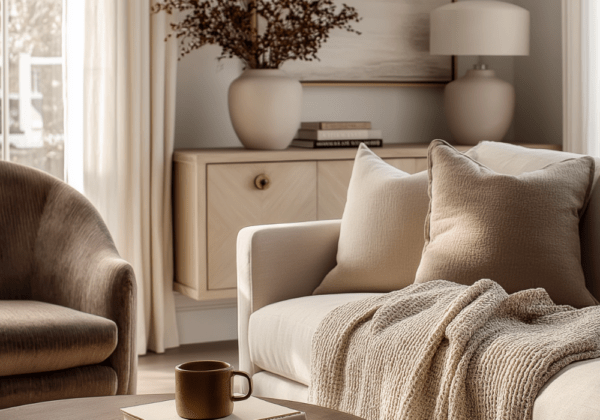 organic modern winter home refresh ideas