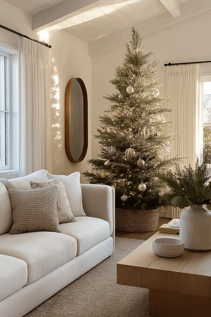 Neutral Christmas Tree Styling