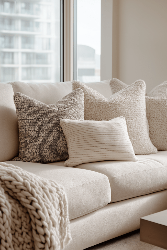 winter living room decor