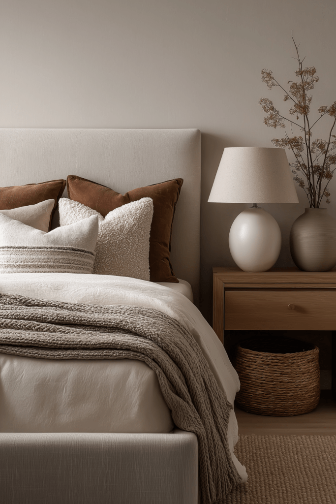 winter bedroom decor