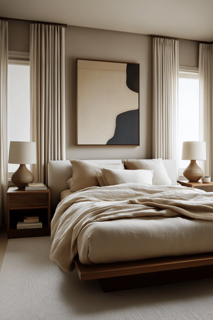 winter bedroom decor