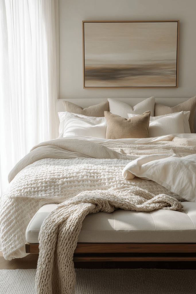 winter bedroom decor