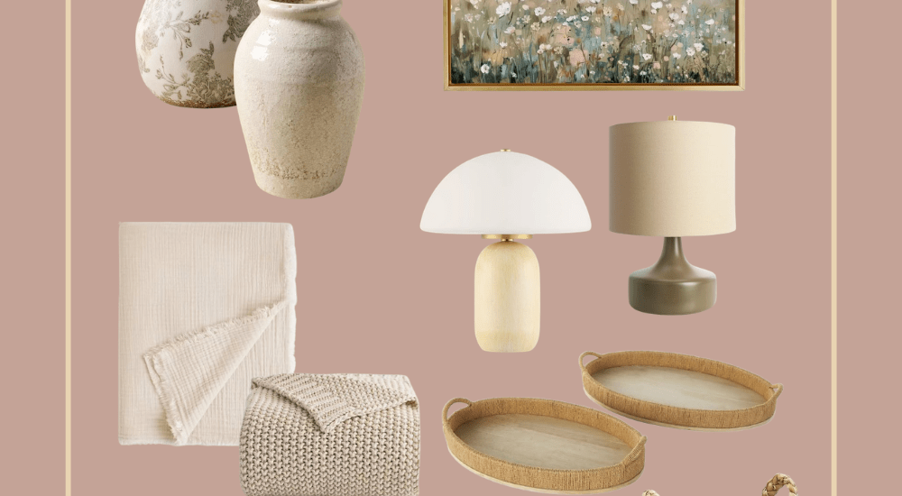 12 Affordable Organic Modern Decor Pieces to Refresh Your Home for Spring
