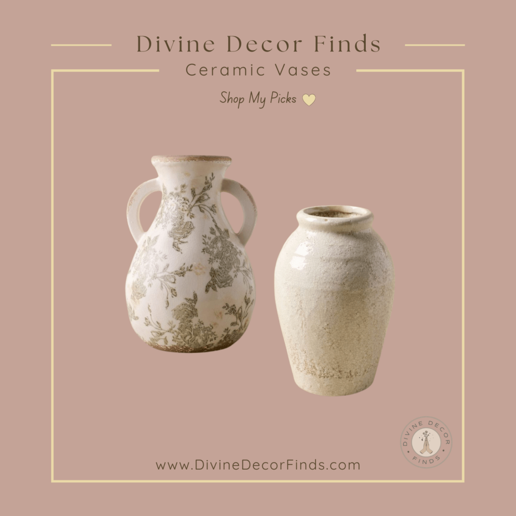 affordable organic modern decor