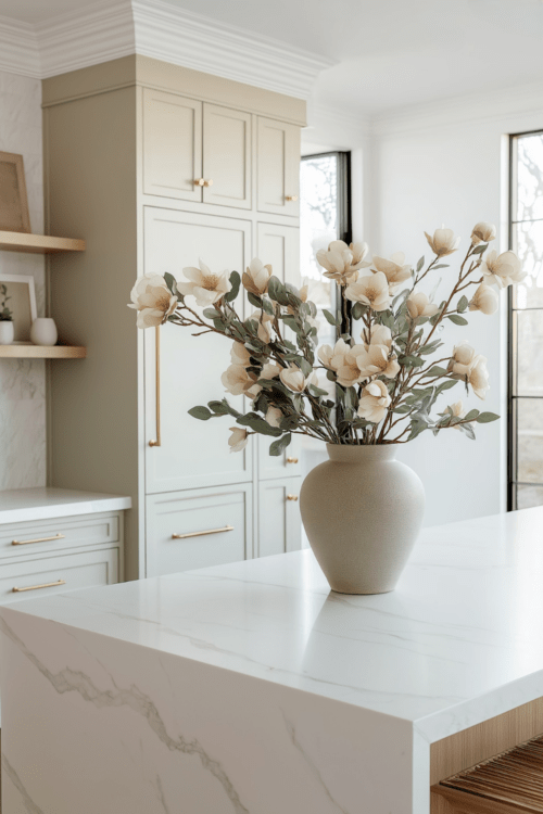 faux spring floral arrangements