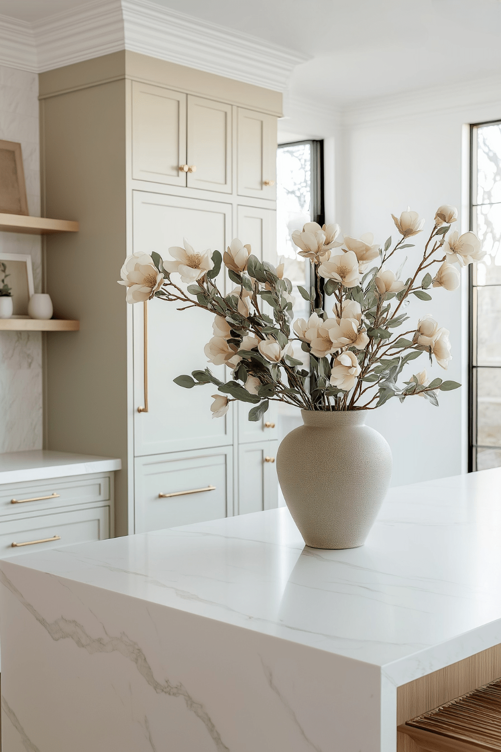 faux spring floral arrangements