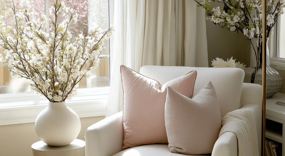 The Calm Corner: How to Create a Beautiful Spring Reading Nook