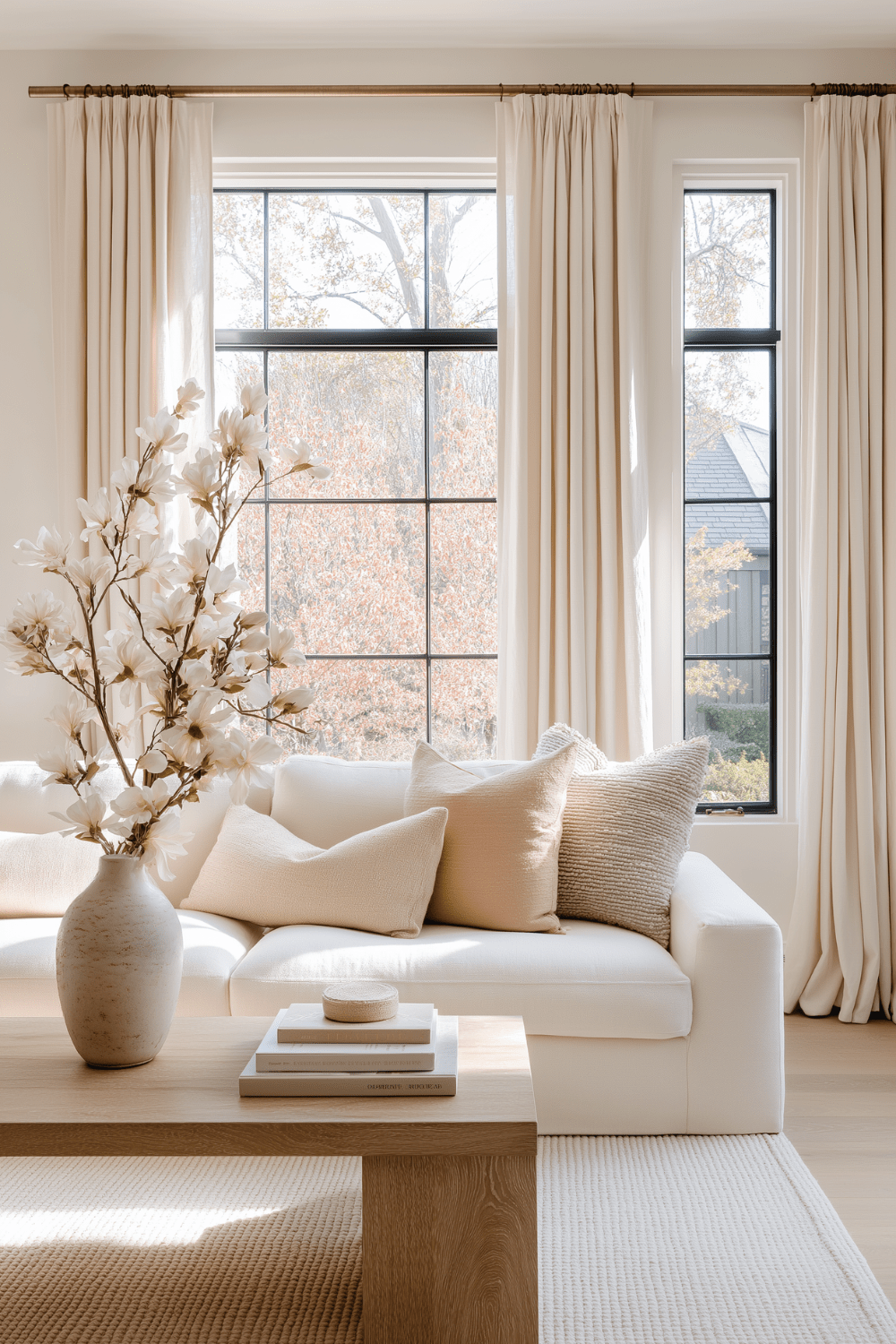 styling a coffee table for spring