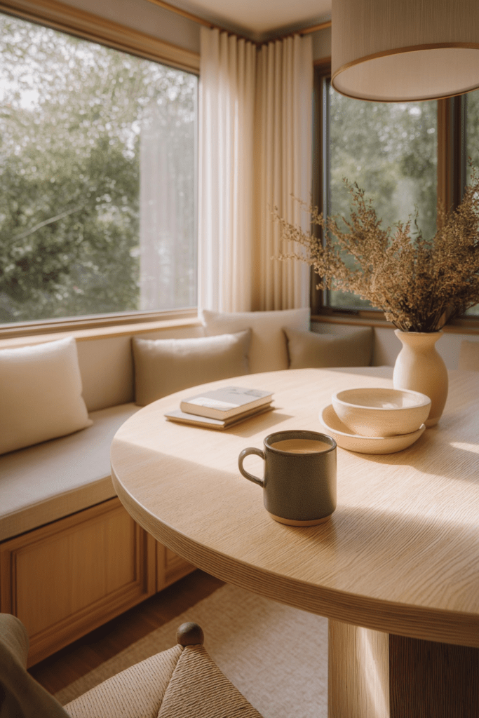 calm morning routine at home