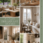cozy breakfast nook