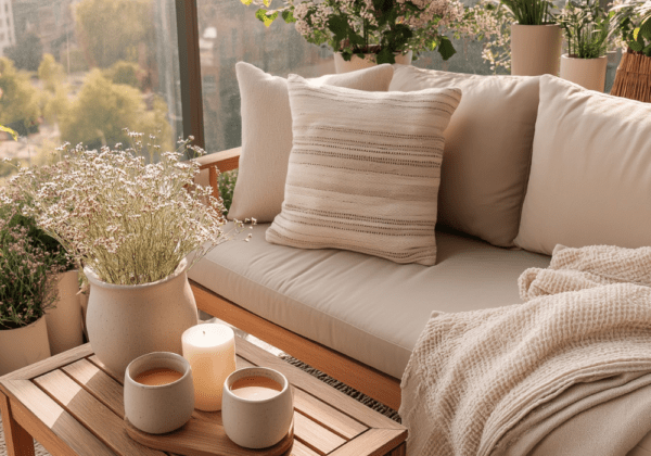 small balcony retreat