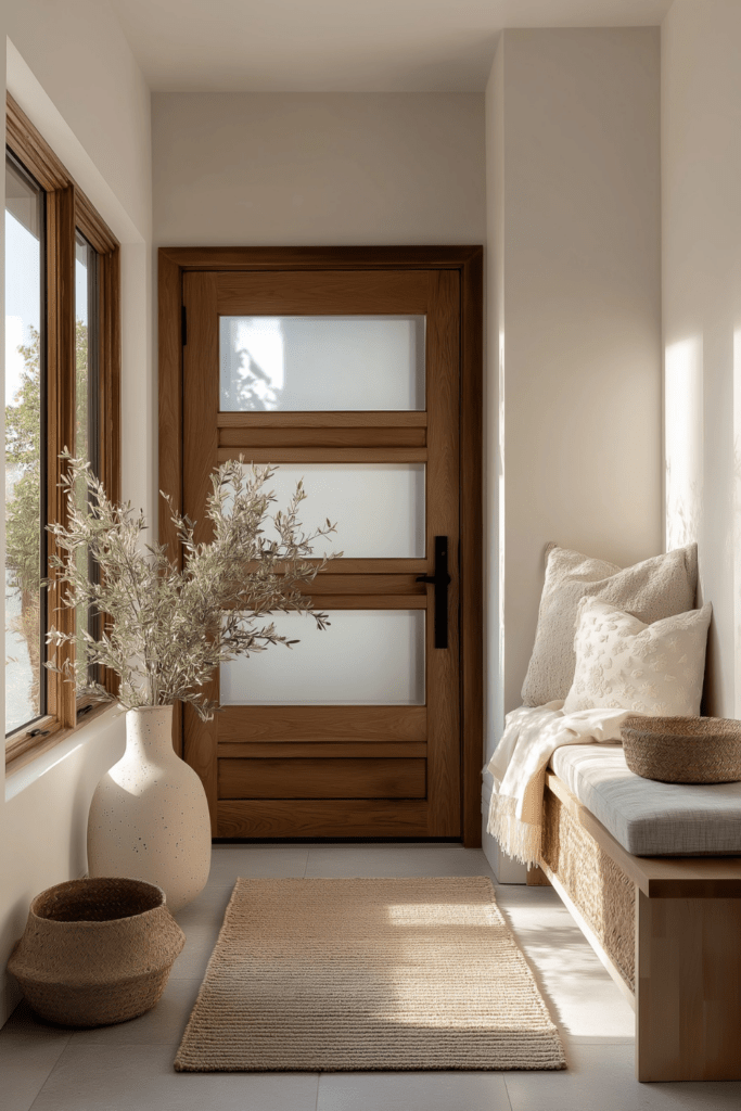 peaceful entryway