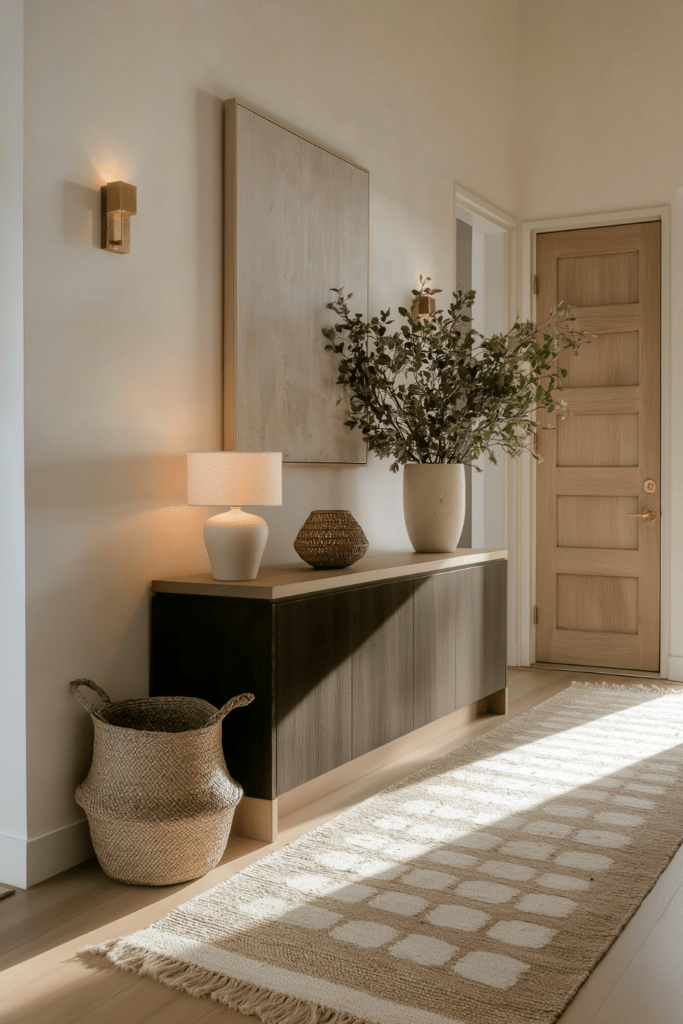 peaceful entryway
