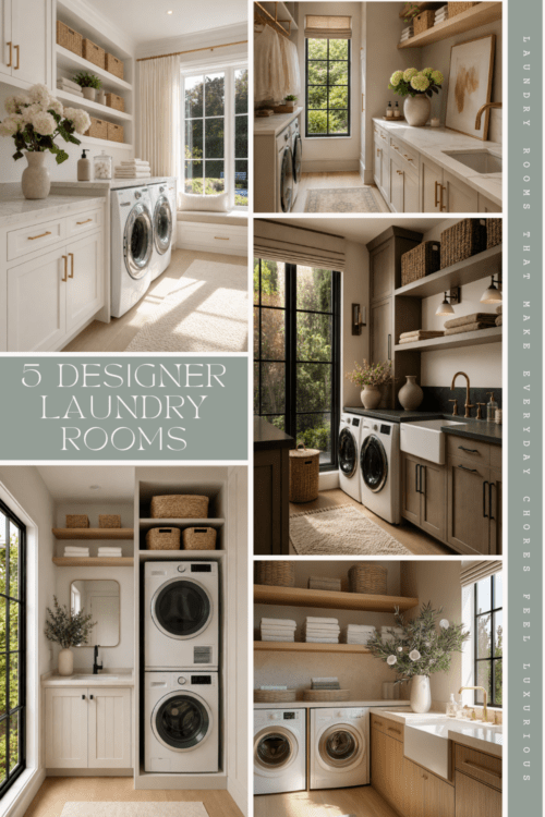 designer laundry rooms