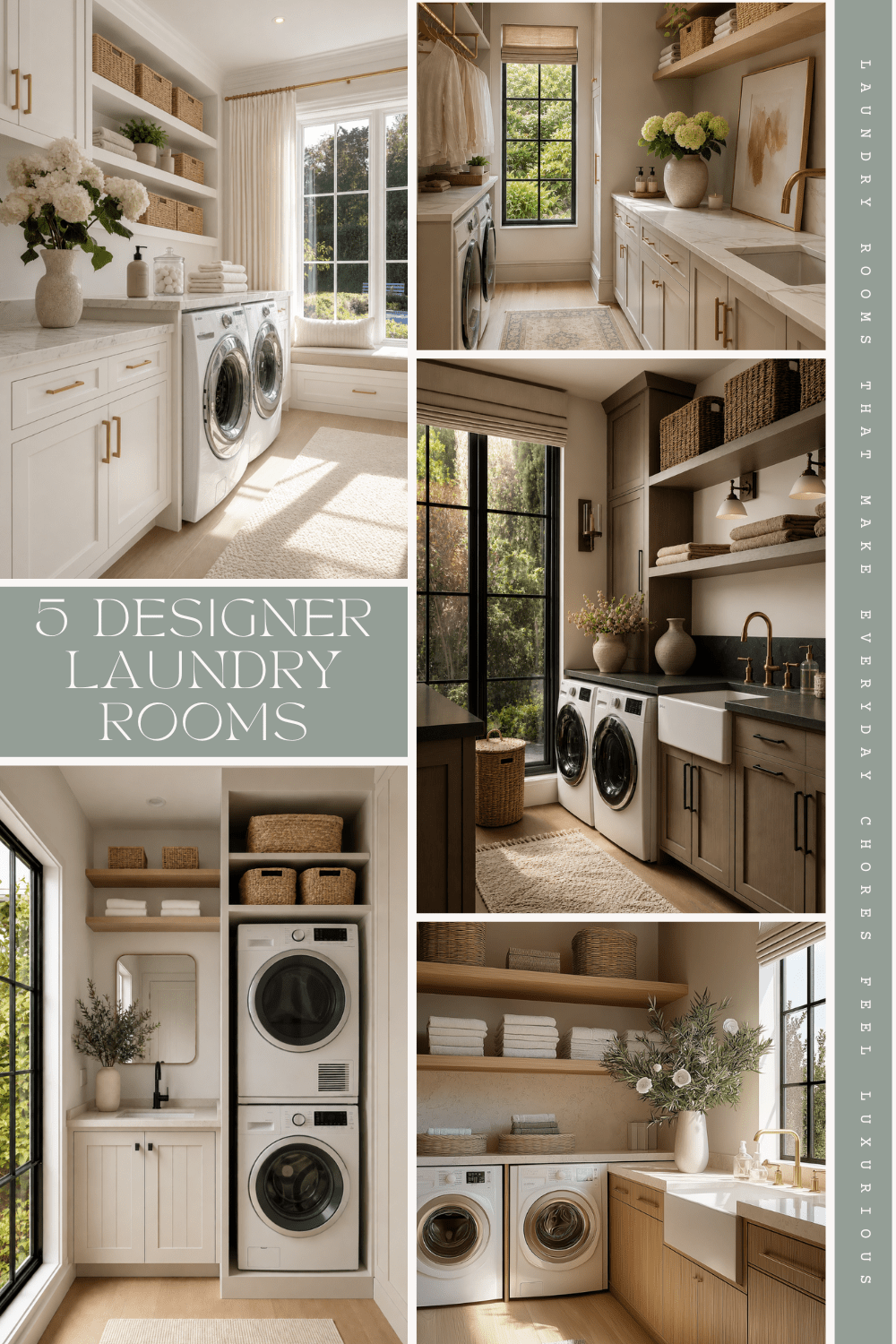 designer laundry rooms